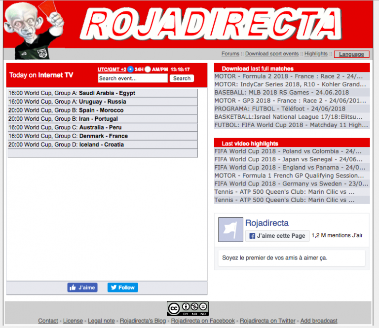 ROJADIRECTA FRANCE 🇫🇷
